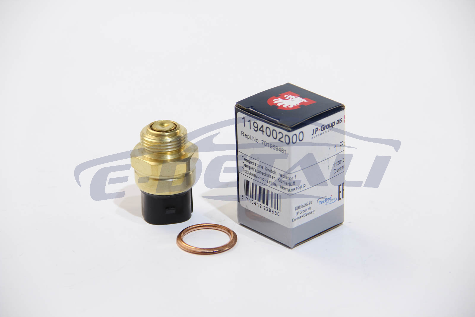 1194002000 JP GROUP JP GROUP VW Температурный датчик включения вентилятора радиатора T4 1.8-2.5